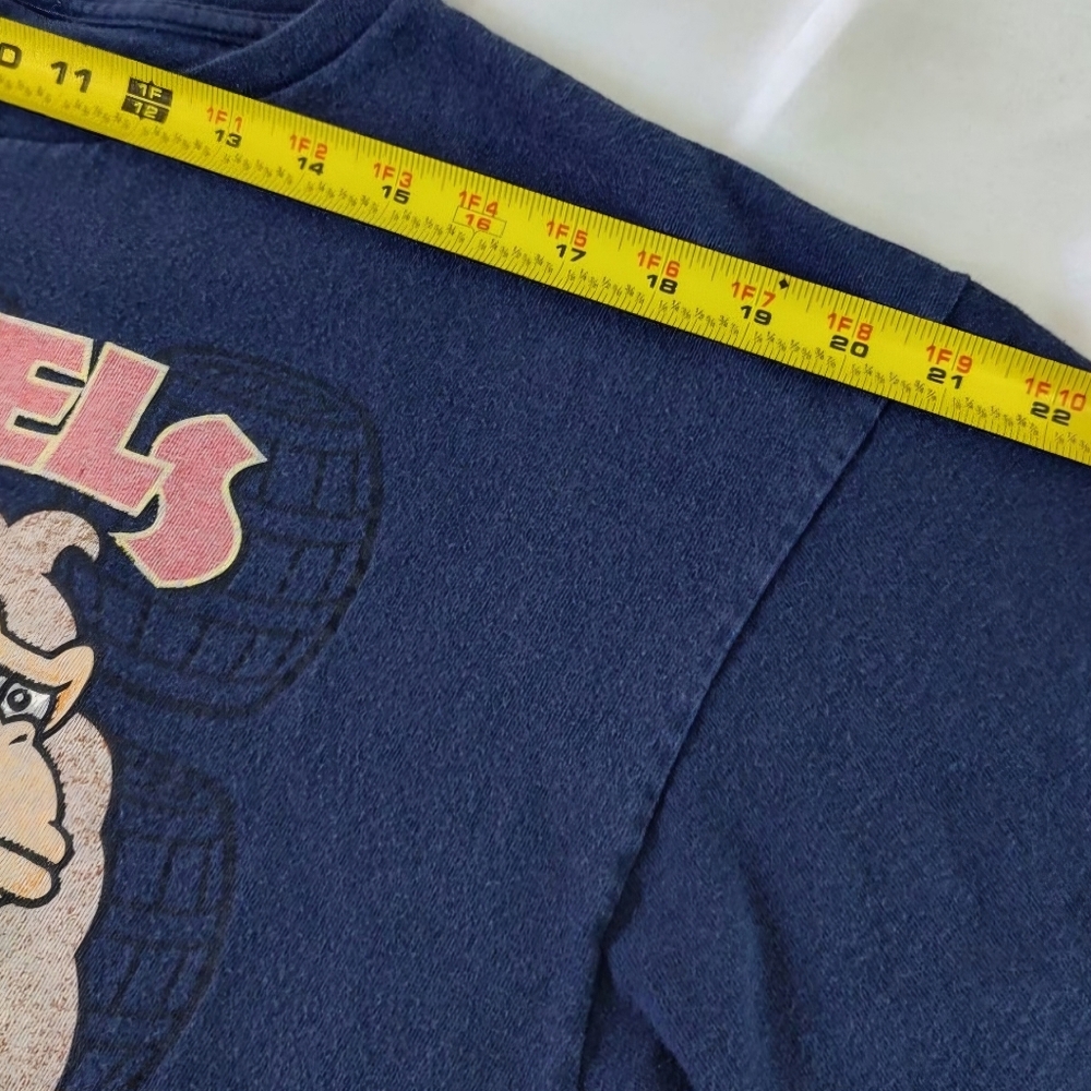 Vintage BARRELS OF FUN Donkey Kong Nintendo Graphic T-shirt Mens XL Throwback - Picture 4 of 5